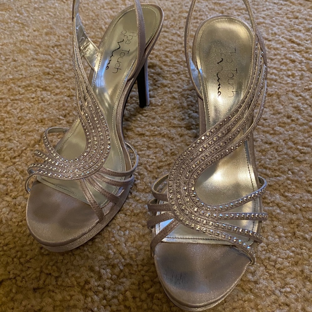 Nina Silver Heels